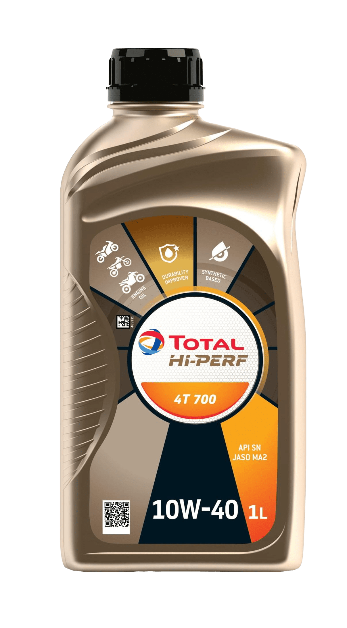 Моторное масло Total HI-PERF 4T SPORT 10W40, 1л (TOTAL: 193101)